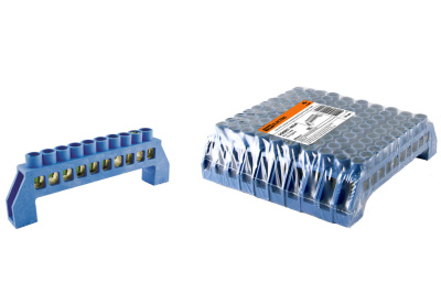 SQ0801-0024 Шина нулевая TDM в изоляторе 8х12мм 10 групп