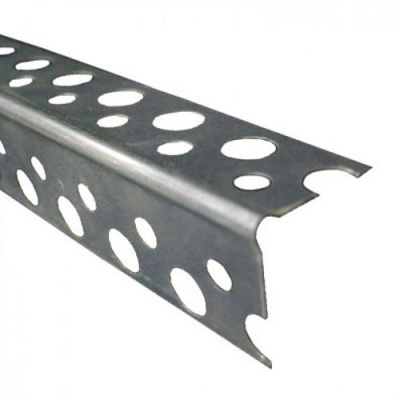 00382 Профиль угловой перфорированный 31х31мм 3м