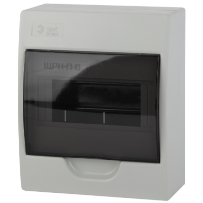 Б0041523 Бокс ЩРН-П-8 модулей навесной пластик IP41 Simple