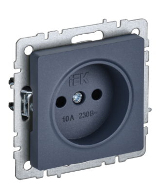 BR-R10-10-K35 Brite маренго Розетка СП 1м 10А IEK