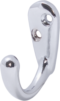 LK0101CH Крючок одинарный, маленький, хром