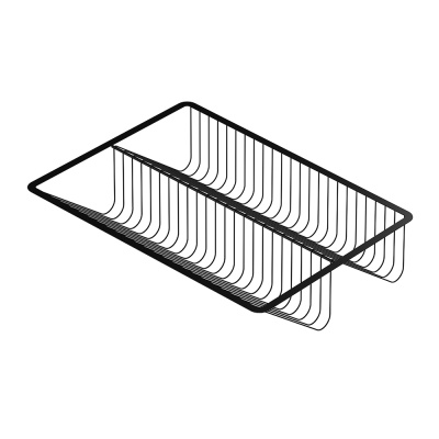 L9444BL Обувница выдвижная 555х410мм черный