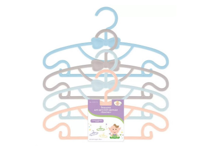 UD-00376274 Вешалка для детской одежды Бантик Размер 32-36. 4цв