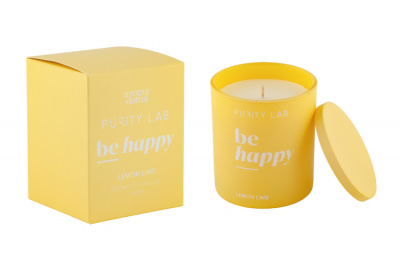 Свеча Purity lab Лимон и лайм.