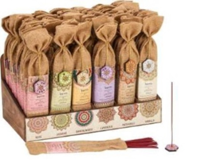 101623 Благовония KARMA SCENTS 30шт. с подставкой в мешке