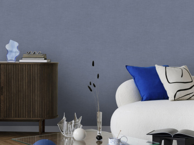 287397 Обои флизелиновые IDEAL, фон синие 1,06х10м1