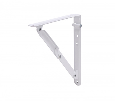 L7461WH Кронштейн складыв. белый 20х20см