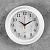 2566676 Часы настенные круглые Белое дерево, d 21 см.