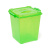 Т170 Контейнер Премиум с крышкой 10,5л. прозрачный зеленый