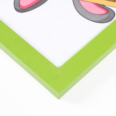 4509623 Фоторамка МДФ 21х30 см. цвет зеленый1