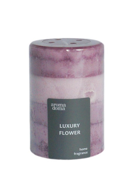 Свеча Snow layer Роскошный цветок 10см