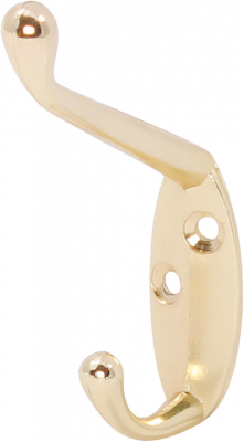 LK0401GO Крючок для пальто и шапки, легкий, золото