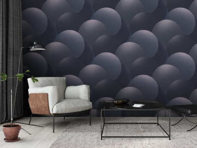 285408 Обои флизелиновые Apollo, мотив синий 1,06х10м1