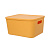Fancy-hh102-S Корзина пластиковая для хранения Оптима, Д285 Ш220 В145, желтый