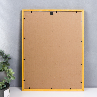 4372296 Фоторамка  дерево 30х40 см. цвет сосна2