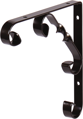 L7406AB Кронштейн орнаментал 150мм АНТИК