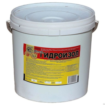 Мастика битумно-полимерная Гидроизол 5л