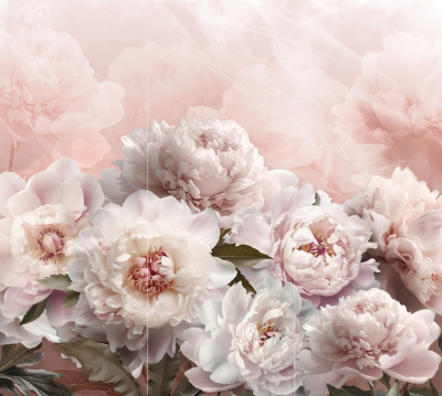 нежные пионы