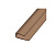 Профиль торцевой для поликарбоната PU 4мм 2,1м бронза